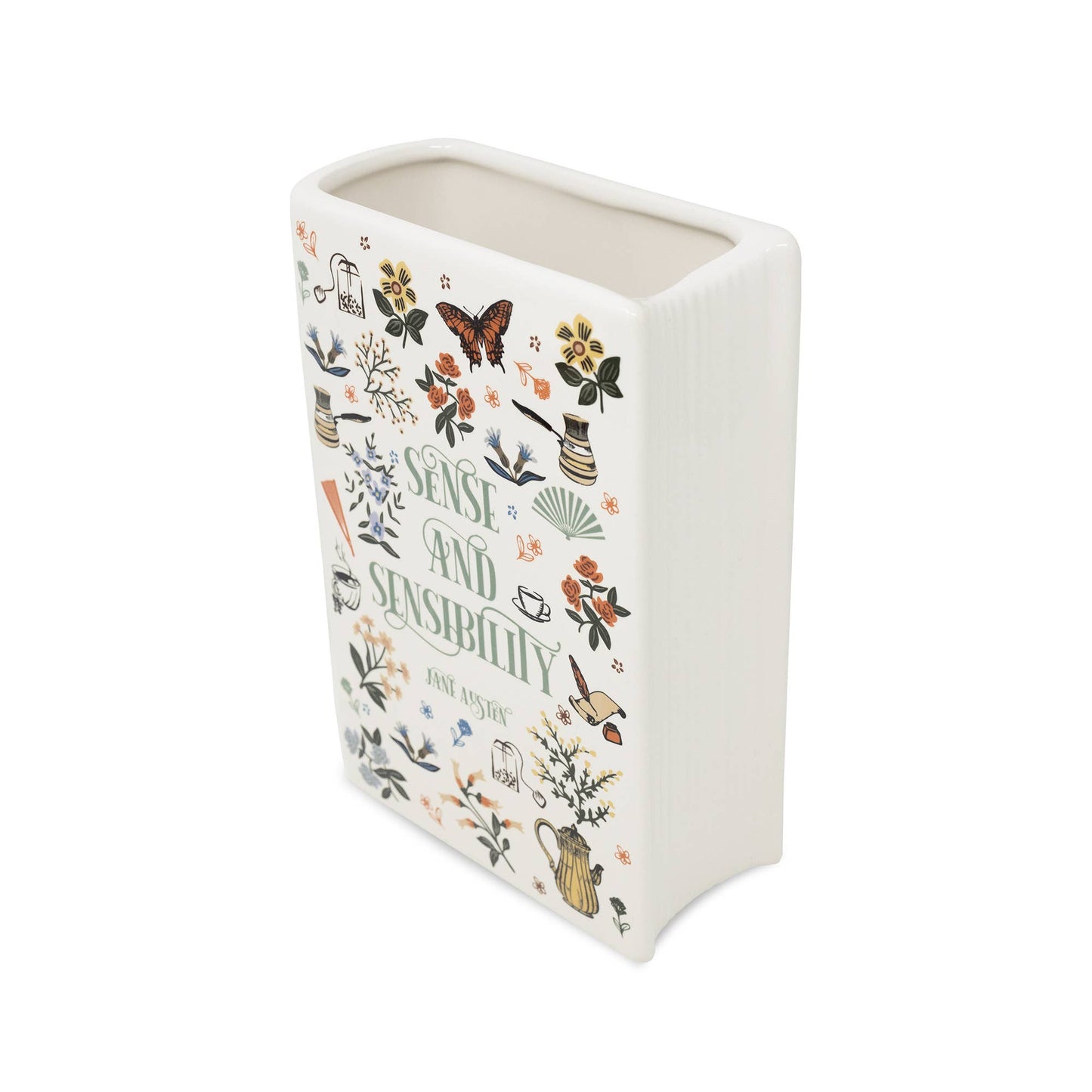 Steel Mill & Co UK - Large Book Vase, Sense and Sensibility