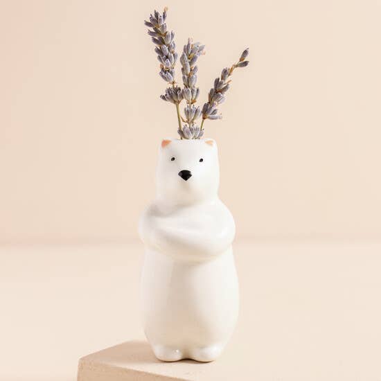 Lisa Angel - Bear Tiny Bud Vase