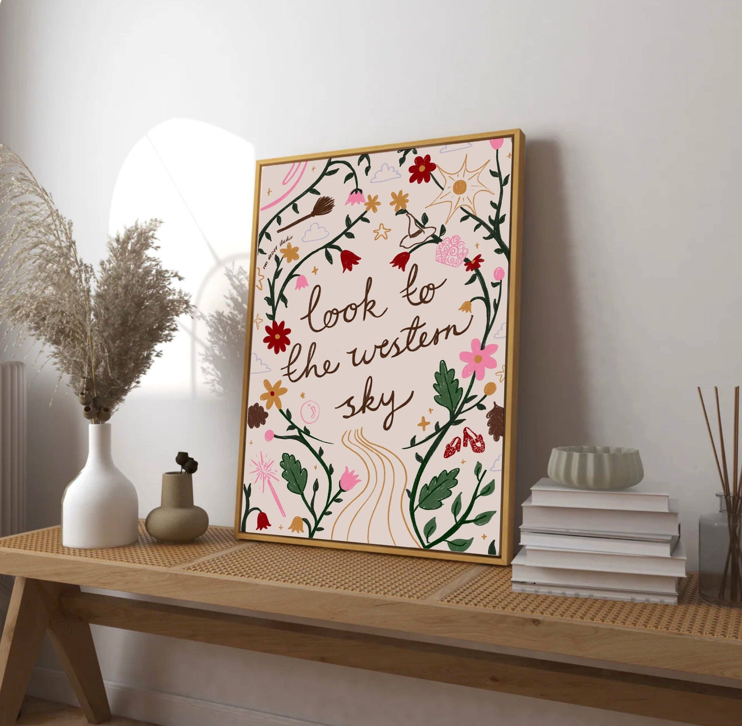 RM Decor Studio - Look To The Western Sky Art Print