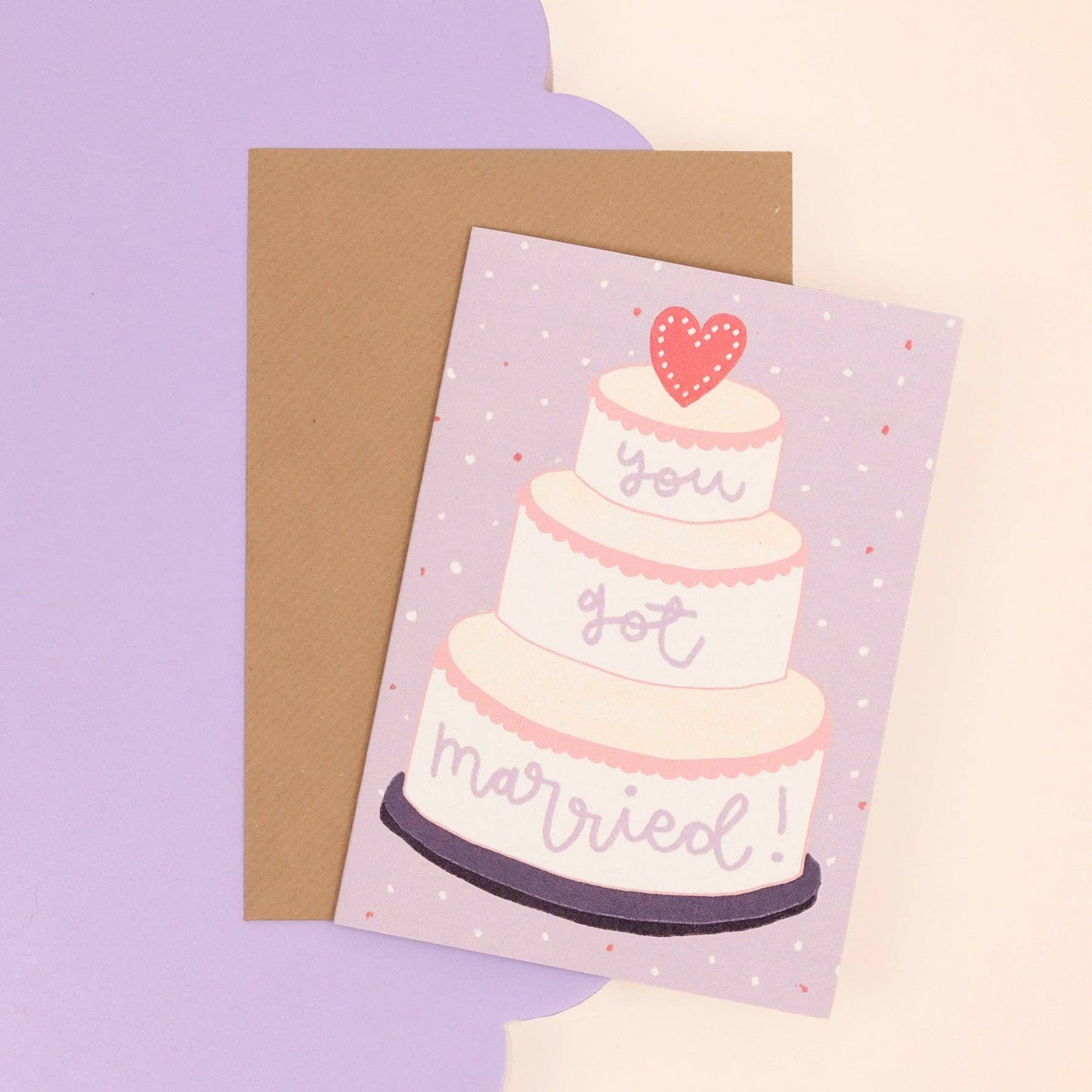 Oh, Laura - Greeting card - 'you got married'