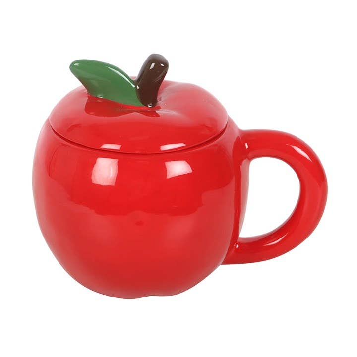 Something Different Wholesale - Apple Shaped Lidded Mug