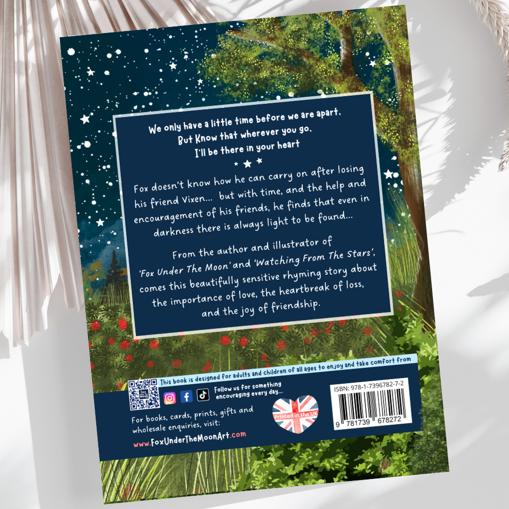 Fox Under The Moon - 'The Longest Night' Paperback Book