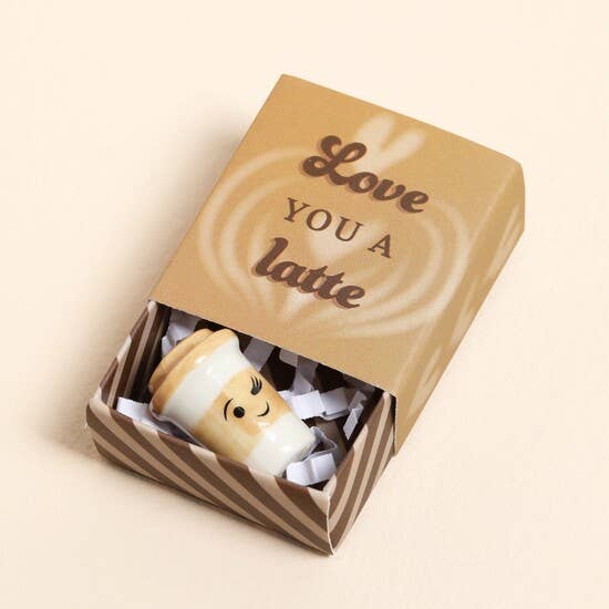 Lisa Angel - Tiny Matchbox Ceramic Token