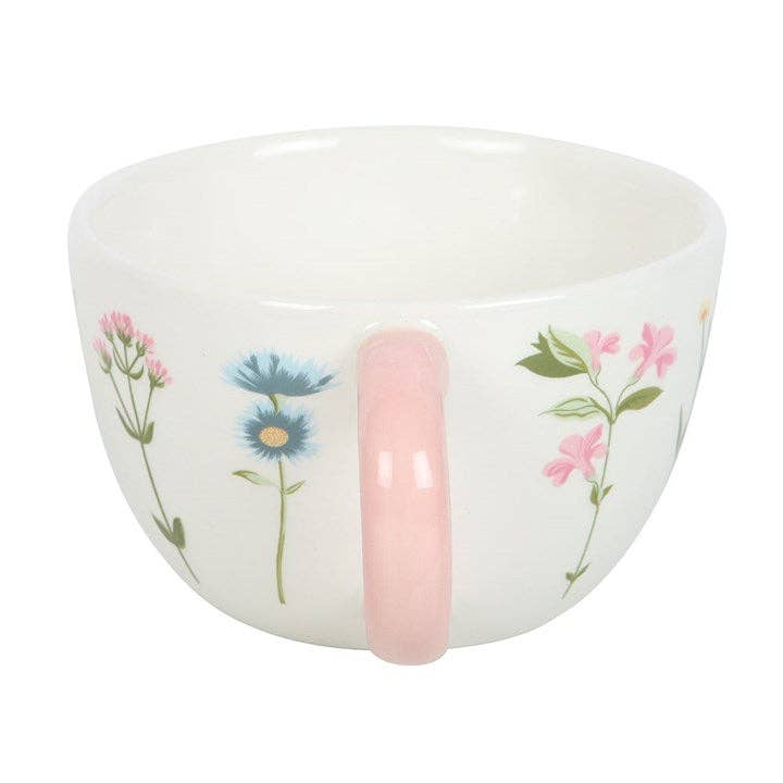Blooming Lovely Floral Mother's Day Mug -birthday gift, mothers day gift