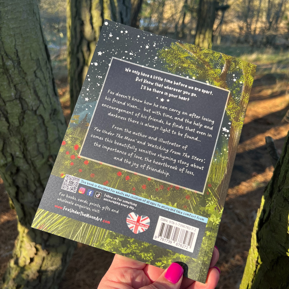 Fox Under The Moon - 'The Longest Night' Paperback Book