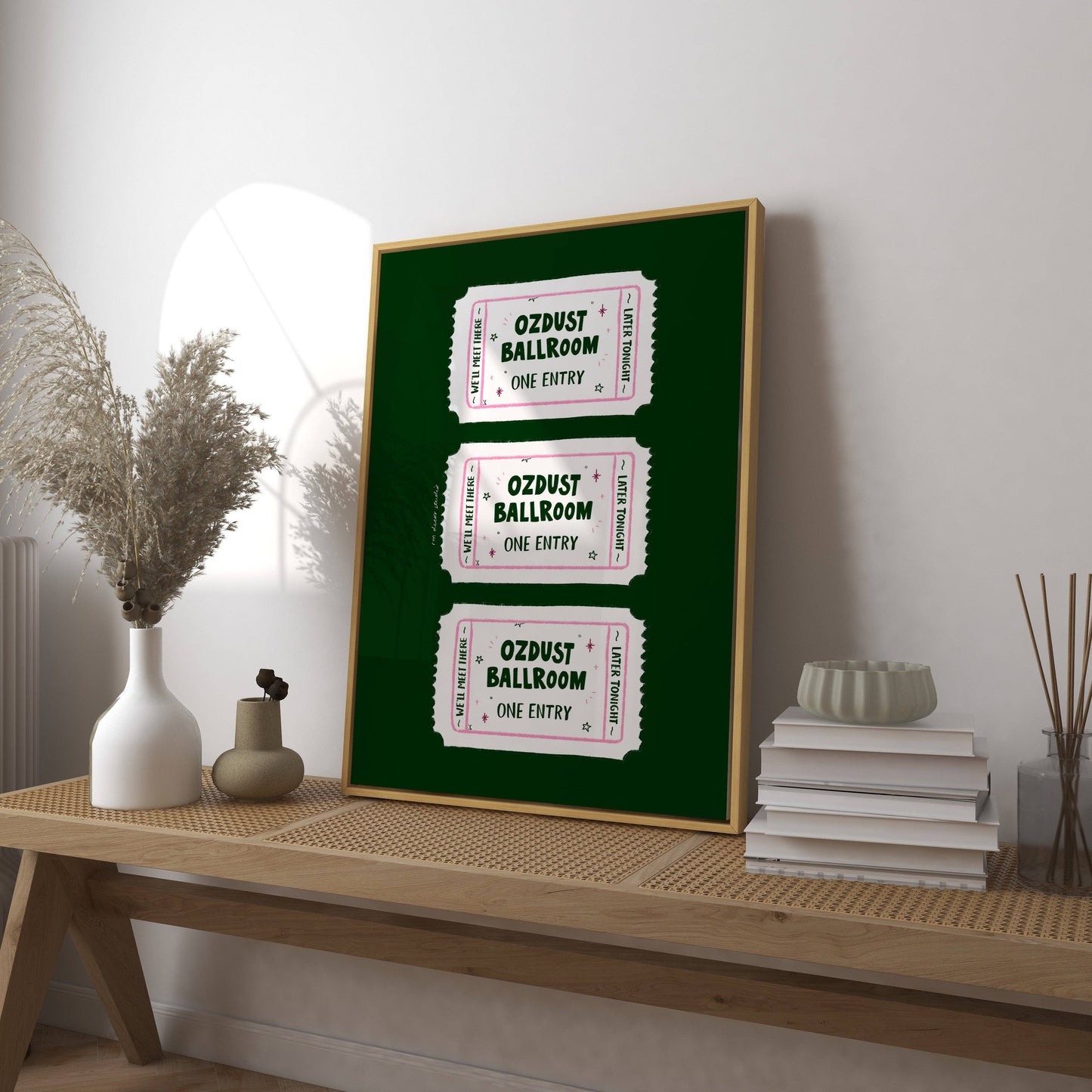 Ozdust Ballroom Print - wicked / wizard of oz themed art print gift