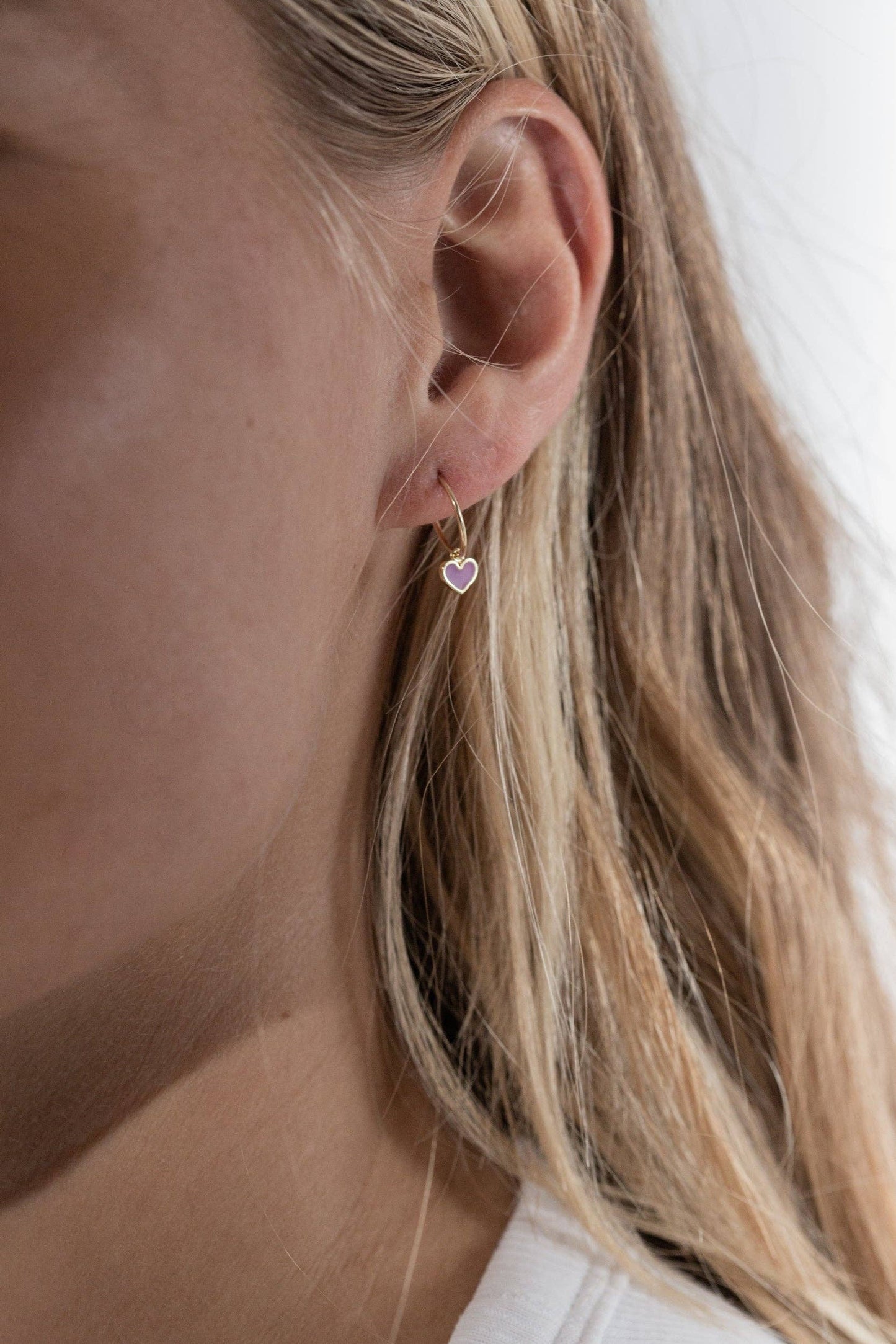 One & Eight - Orchid Eve Heart Huggies