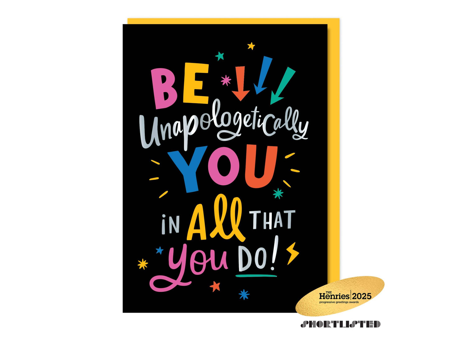 Dotty Black - Be Unapologetically YOU in All That You Do Card