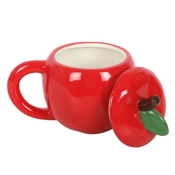 Something Different Wholesale - Apple Shaped Lidded Mug