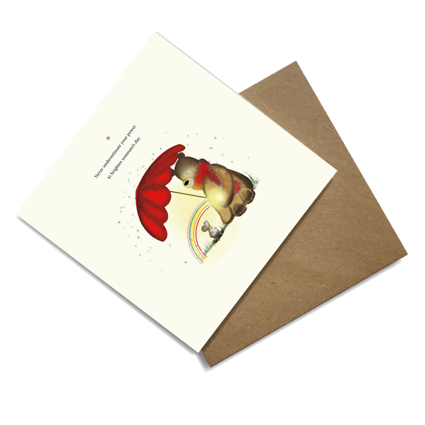 Mr Bear Sunshine Card by Toots Design