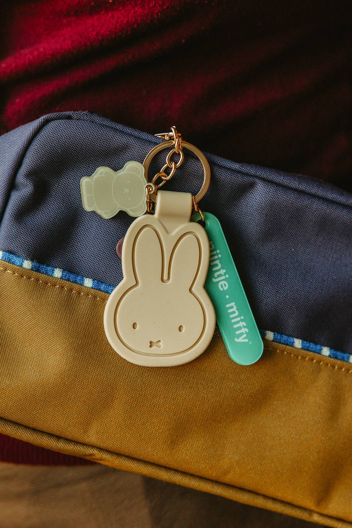 AP Junior Miffy Corn yellow Bag Charm