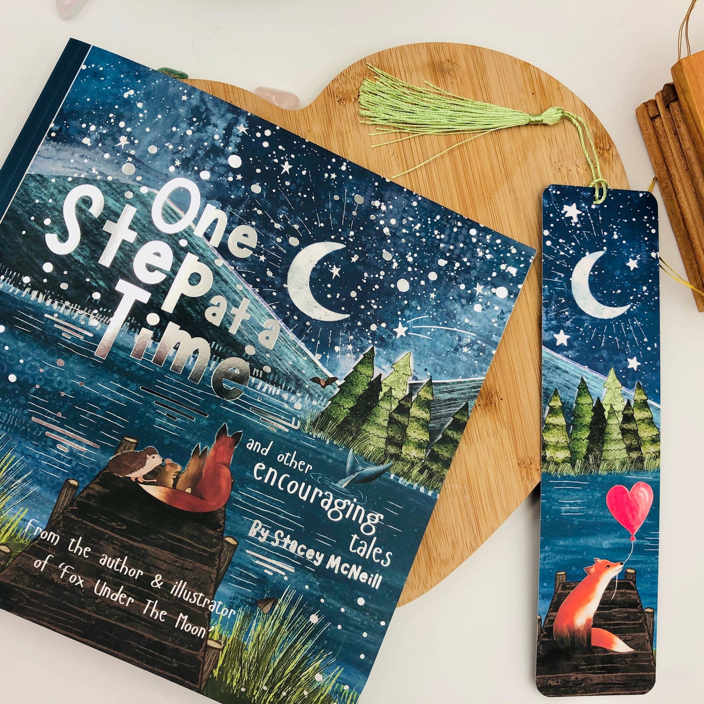 Fox Under The Moon - 'One Step At A Time' Paperback Version