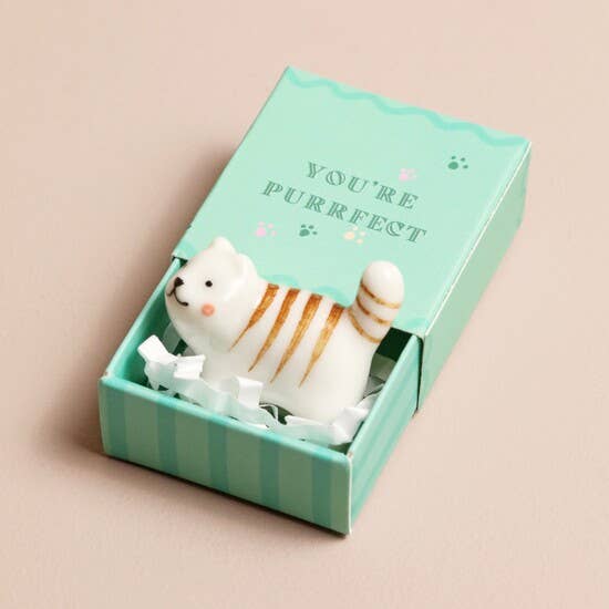 Lisa Angel - Tiny Matchbox Ceramic Token