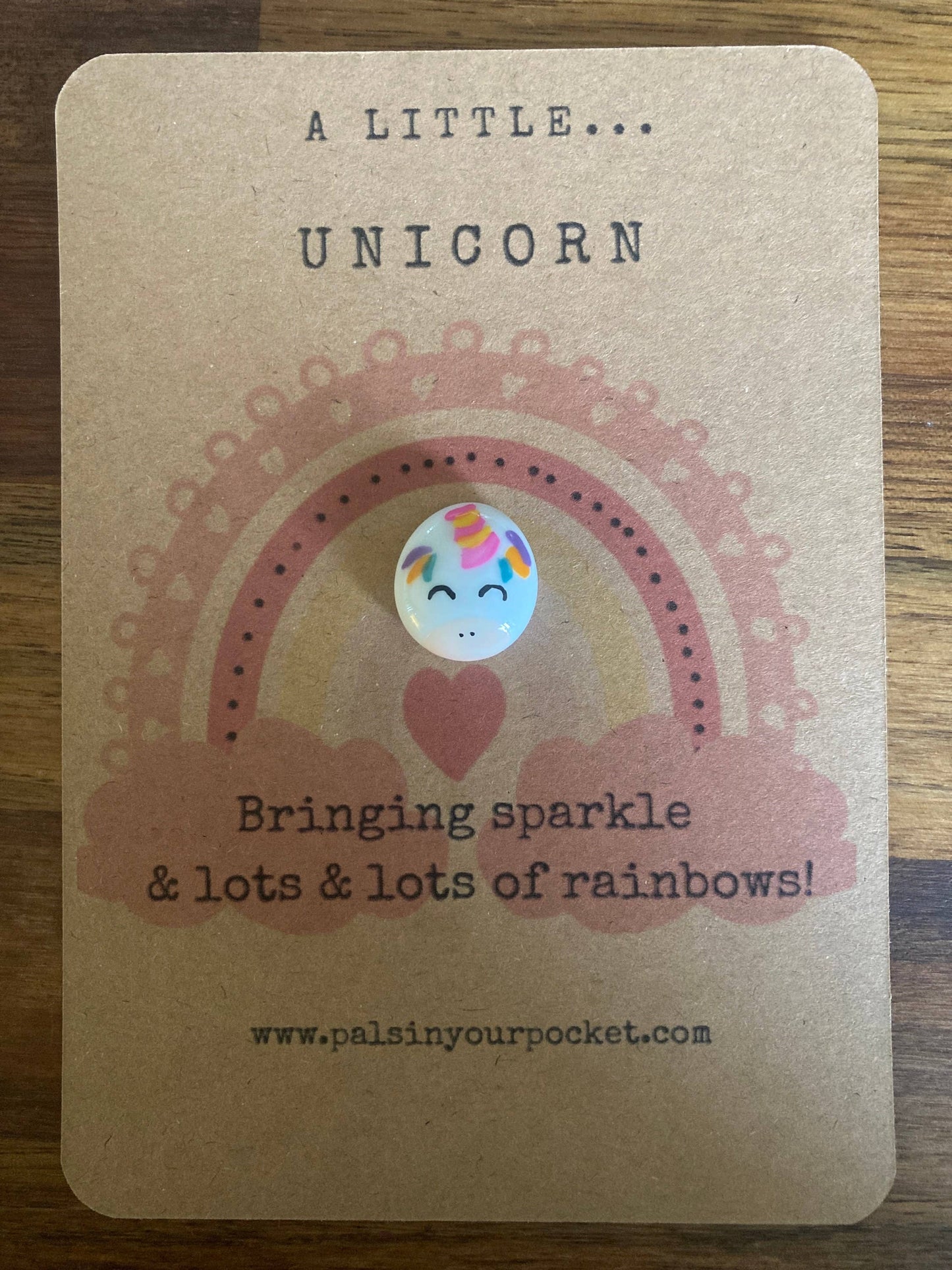 Pals in your Pocket - Unicorn Princess Party Charms With Glitter Decor