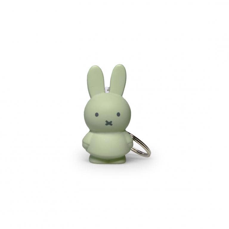 Miffy by S-c Brands - Miffy Keyring - Eucalyptus Green - 6cm