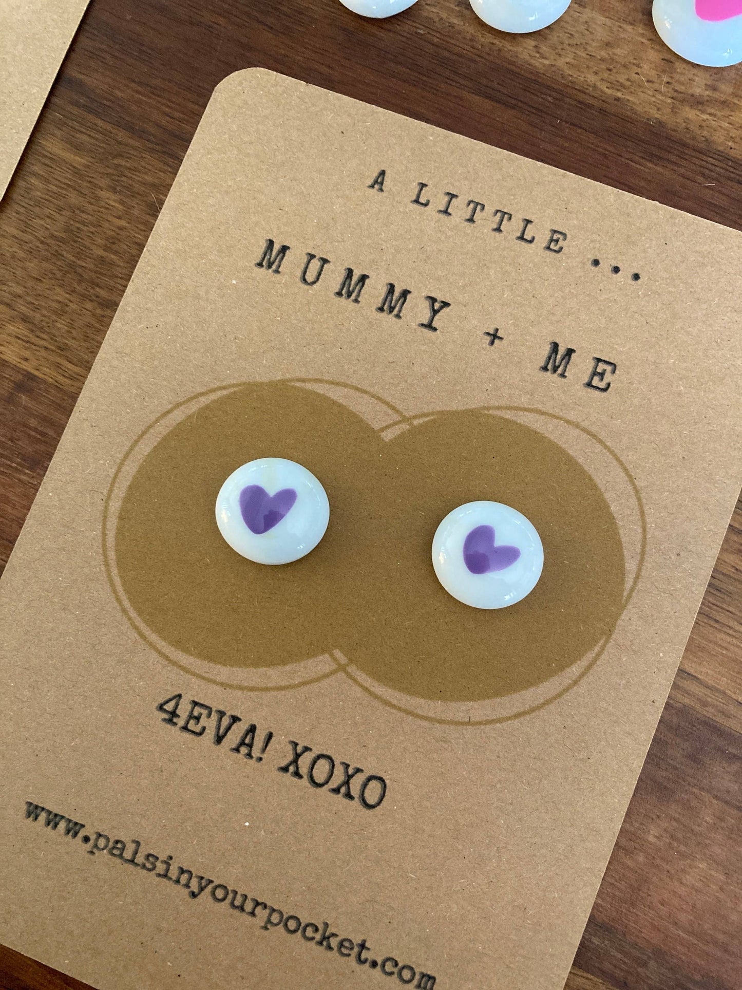 Pals in your Pocket - Parent-Child Matching Mirror Pocket Hugs For Anxiety