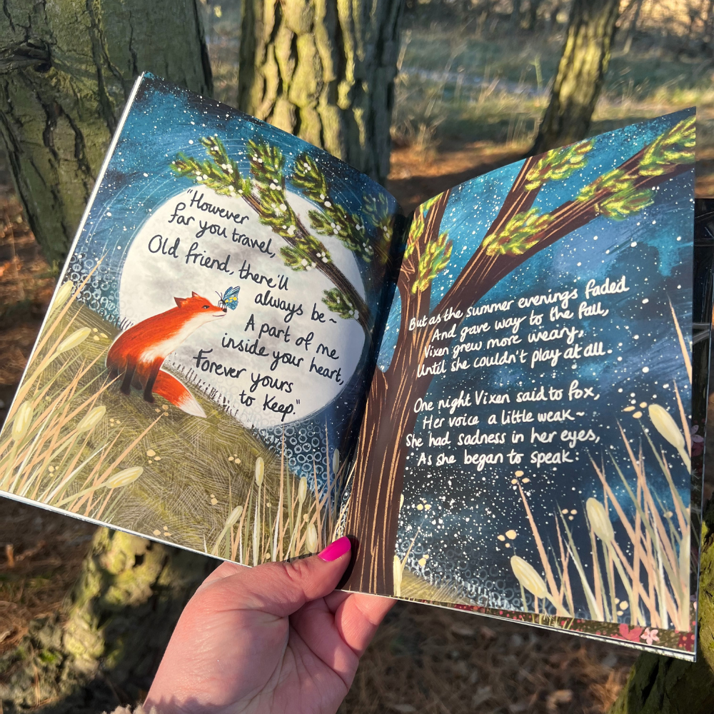 Fox Under The Moon - 'The Longest Night' Paperback Book