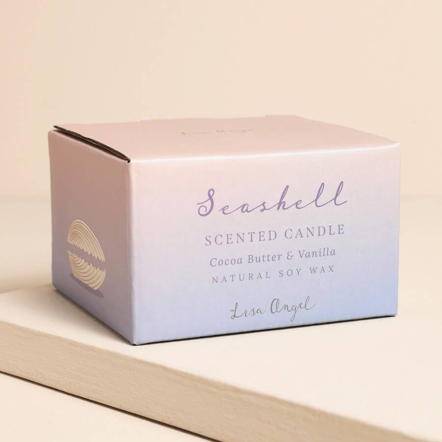 Lisa Angel - Cocoa Butter and Vanilla Ceramic Candle -Not available to EU