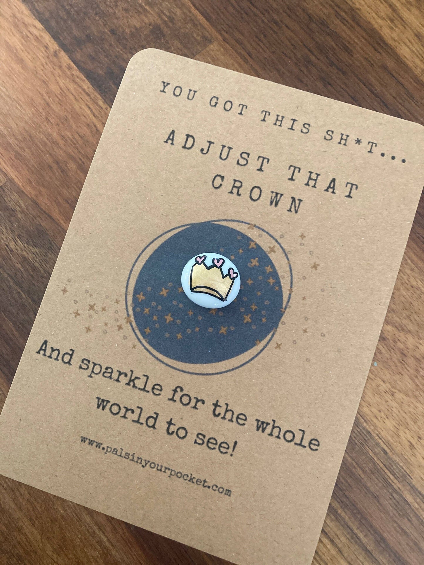 Pals in your Pocket - Handmade Personalised Princess Crown & Life Goals Planner