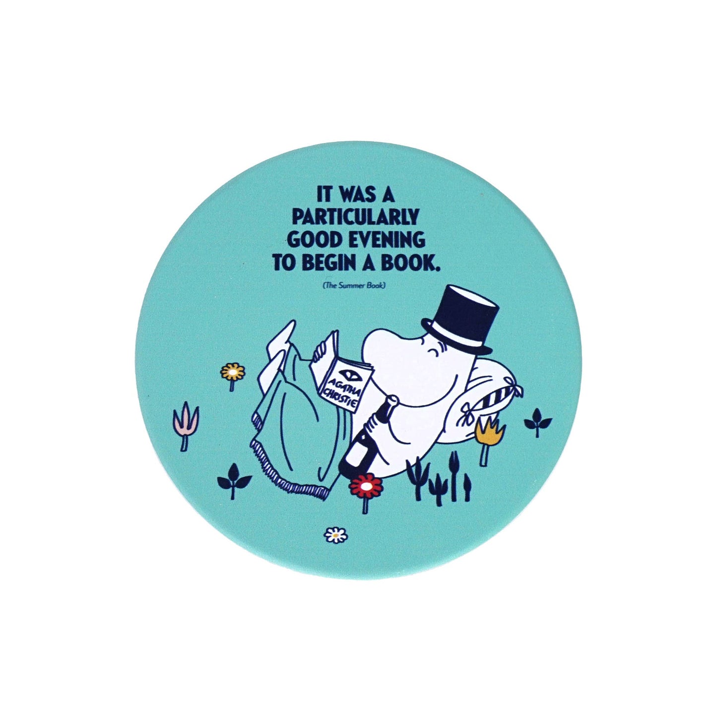 Ceramic Coaster Moomin Moominpappa