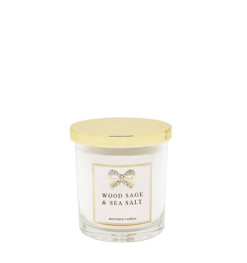 Hearts Designs - Madelaine, Wood Sage And Sea Salt, Soy Wax Candle