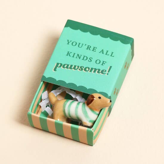 Lisa Angel - Tiny Matchbox Ceramic Token