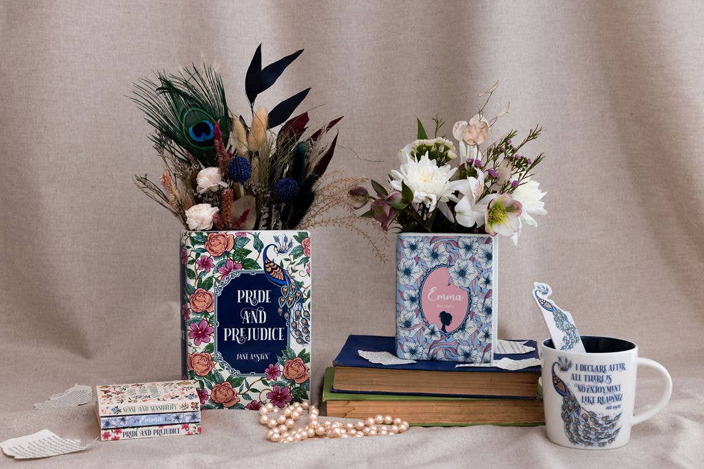 Steel Mill & Co UK - Mini Book Notepad Set, Jane Austen