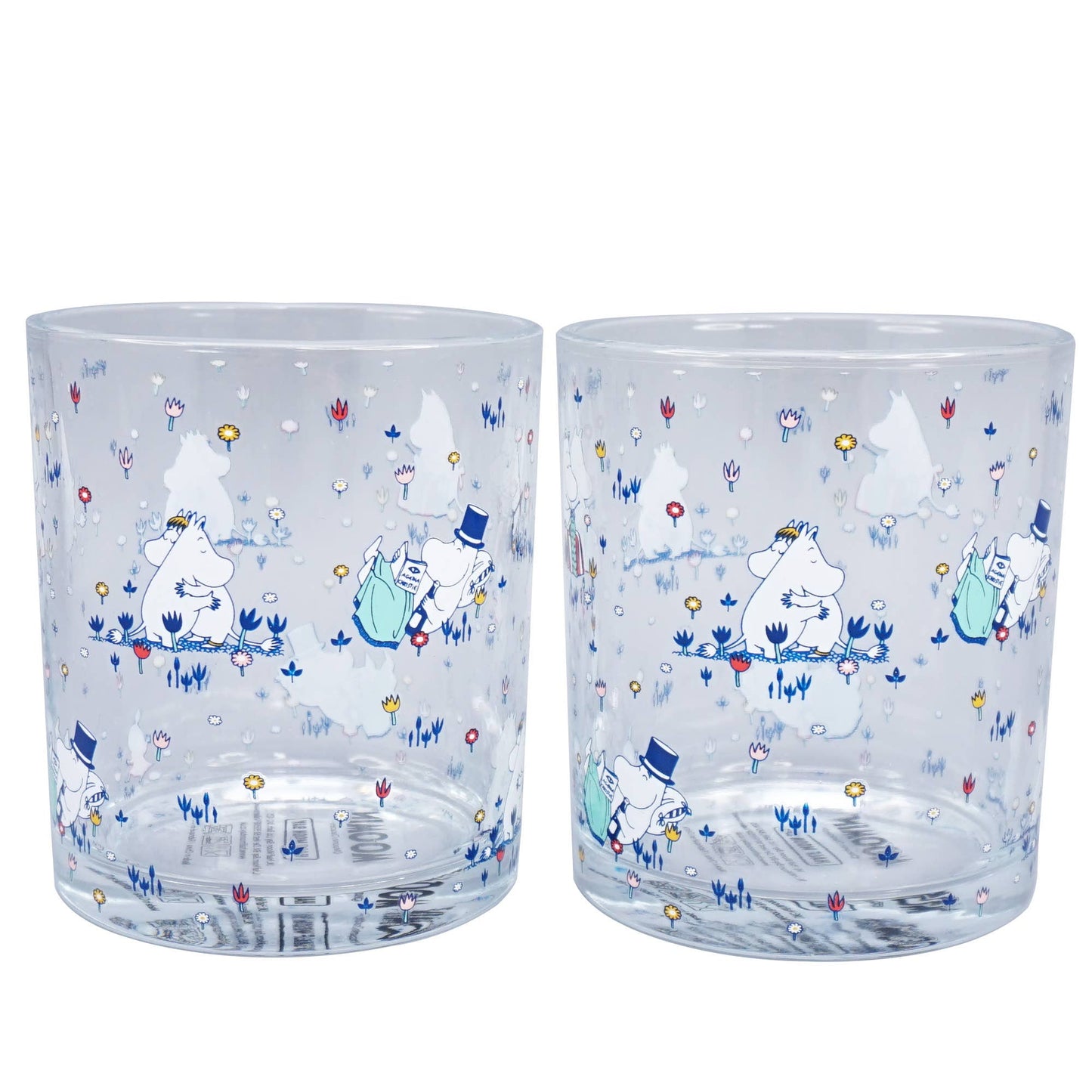 Half Moon Bay - Glasses Set of 2 Boxed (300ml) - Moomin