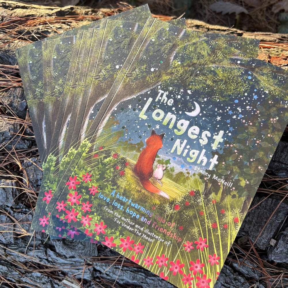 Fox Under The Moon - 'The Longest Night' Paperback Book