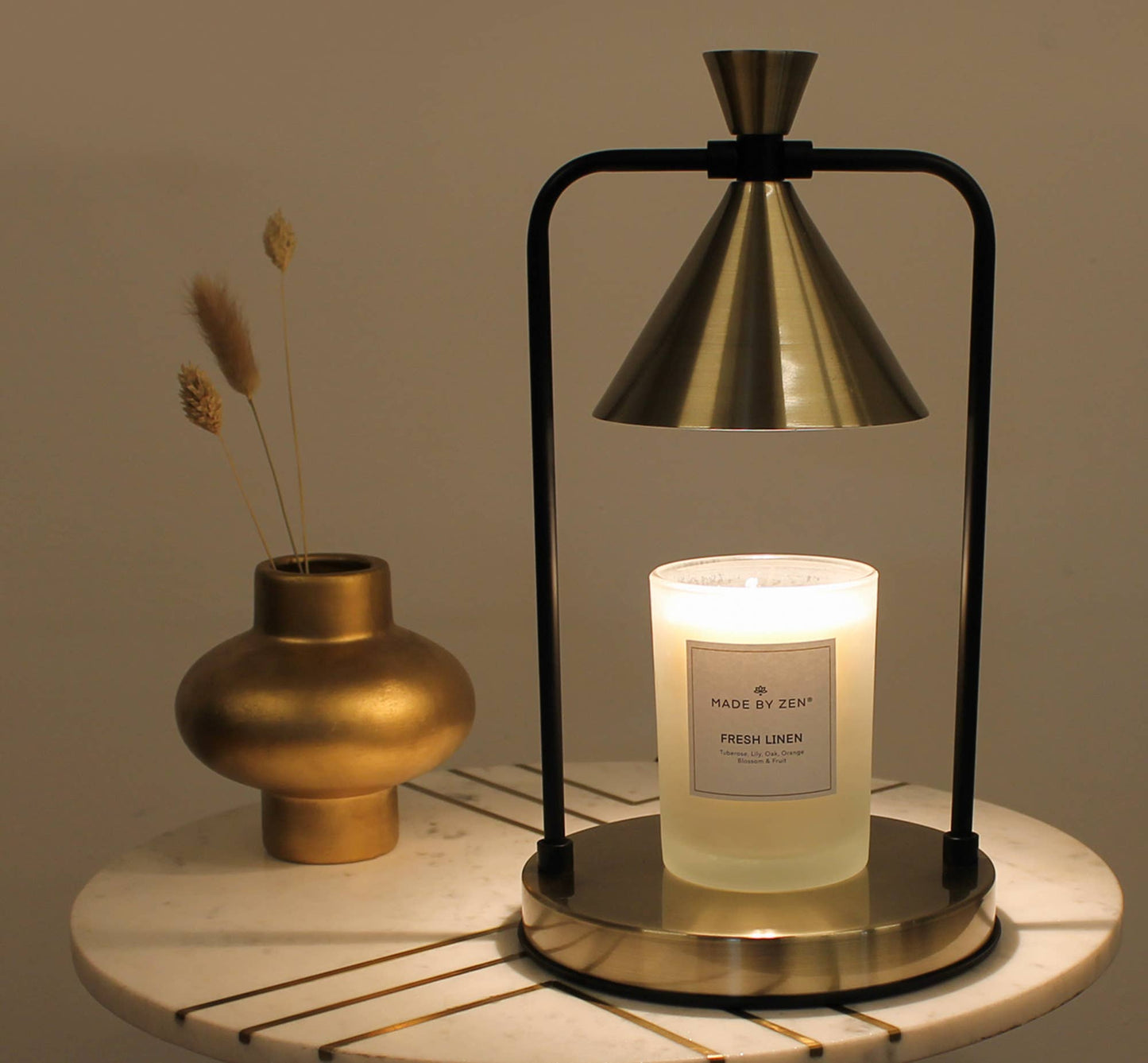 Made By Zen - Scentra Candle Warmer - Bronze