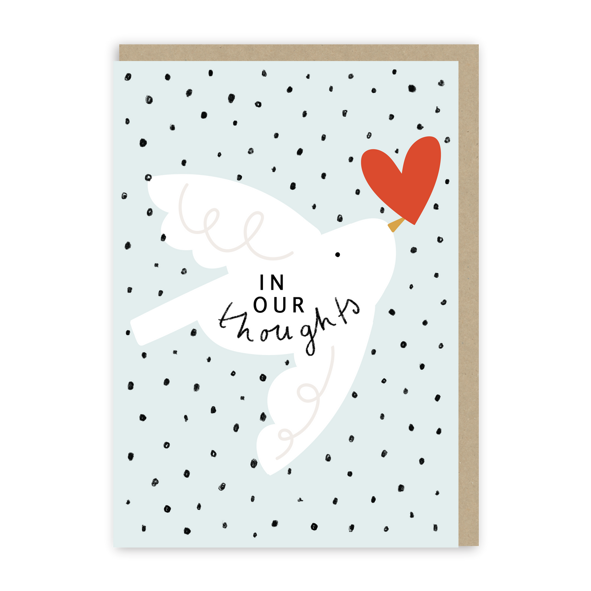In Real Life - In Our Thoughts Dove Card