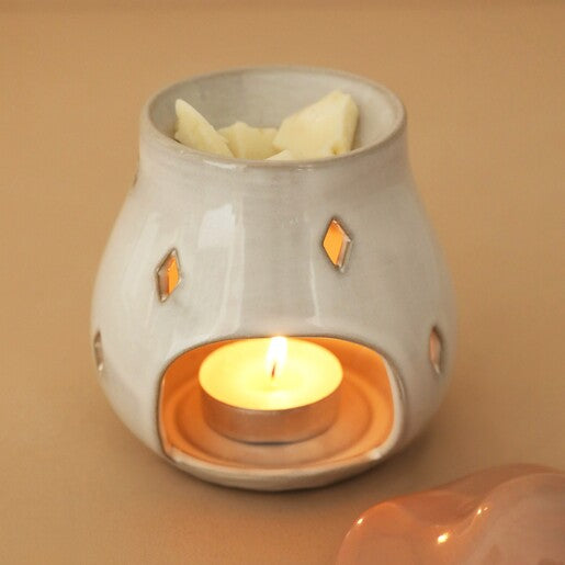 Pink Ceramic Toadstool Wax Burner