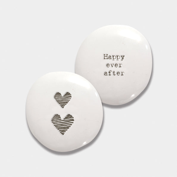 East of India porcelain stone “happy ever after”