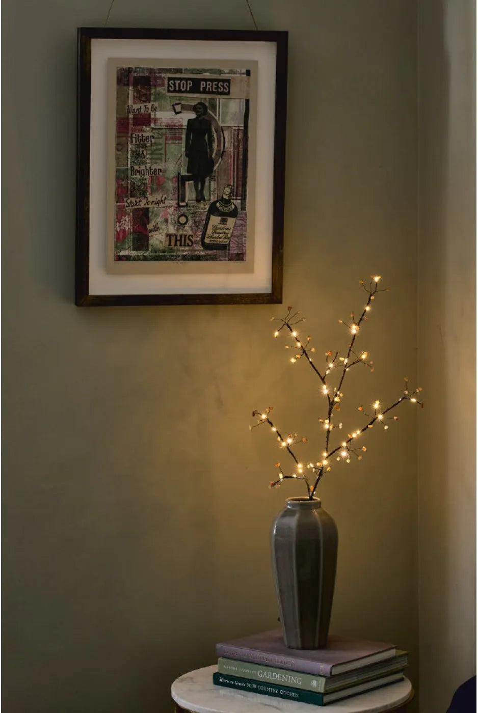 Lightstyle London Amber Gemstone Tree 80cm