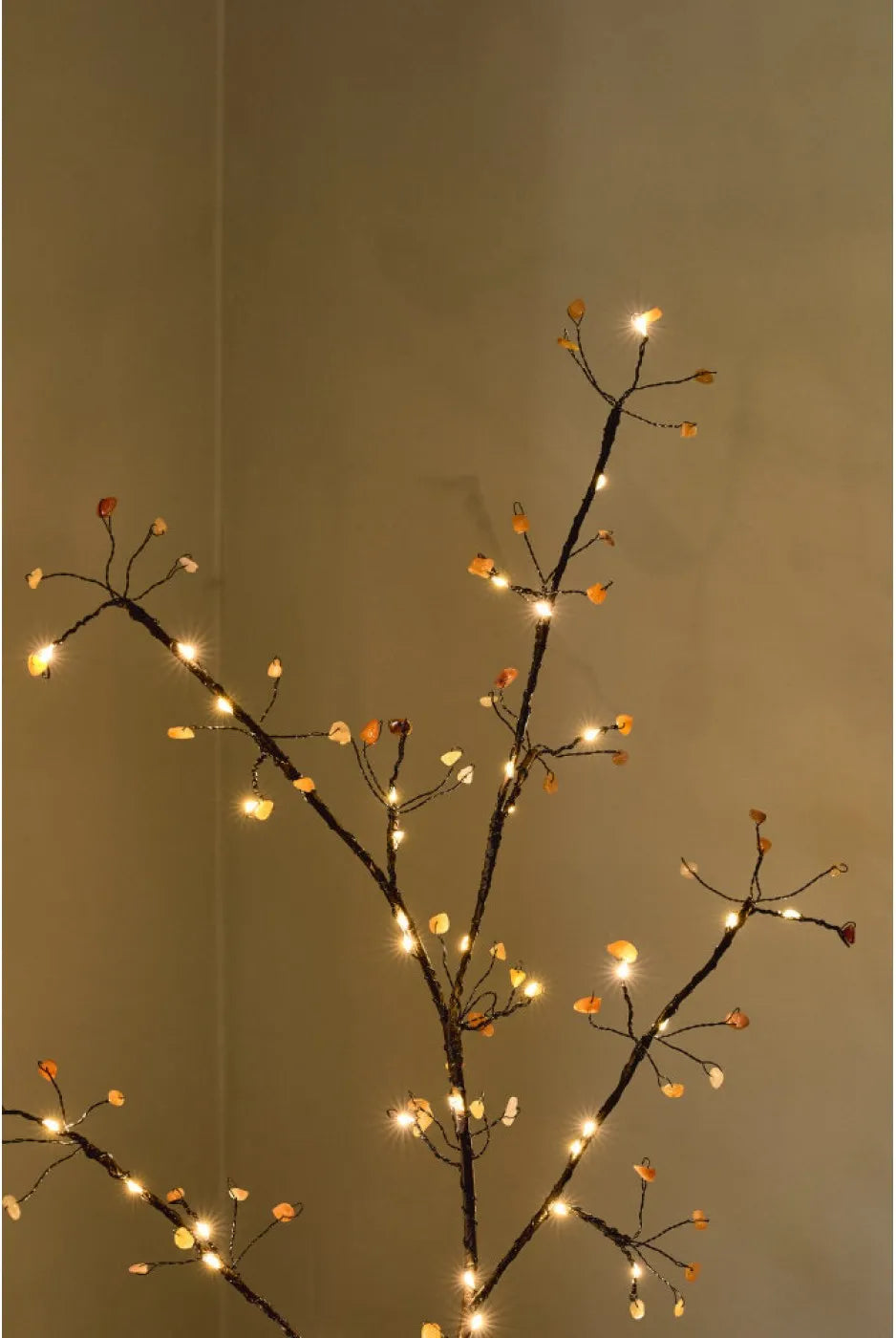 Lightstyle London Amber Gemstone Tree 80cm