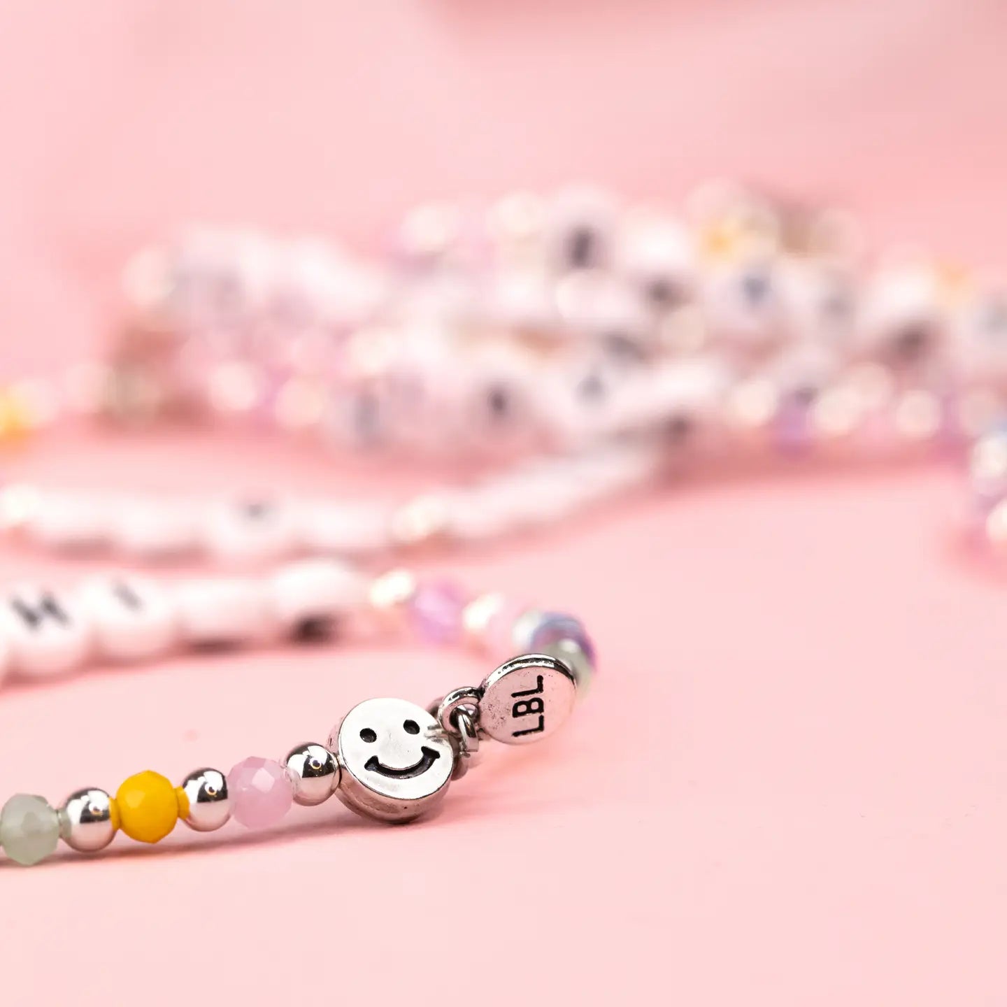 Put Your Positive Pants On beaded Bracelet
