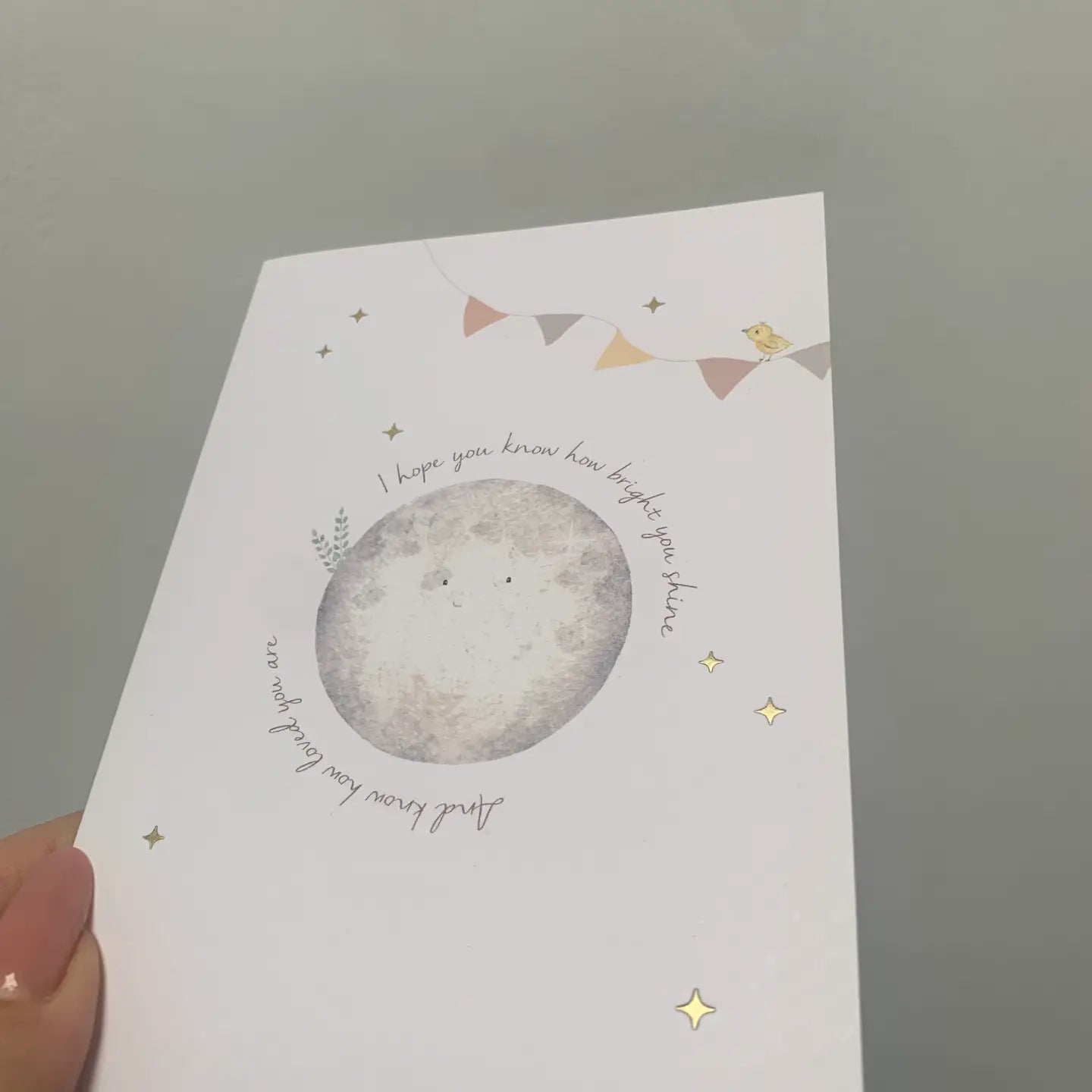 Hope You Know How Bright You Shine Card | Gold Foil Card