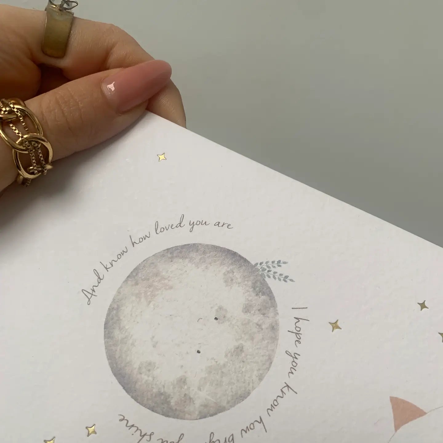 Hope You Know How Bright You Shine Card | Gold Foil Card