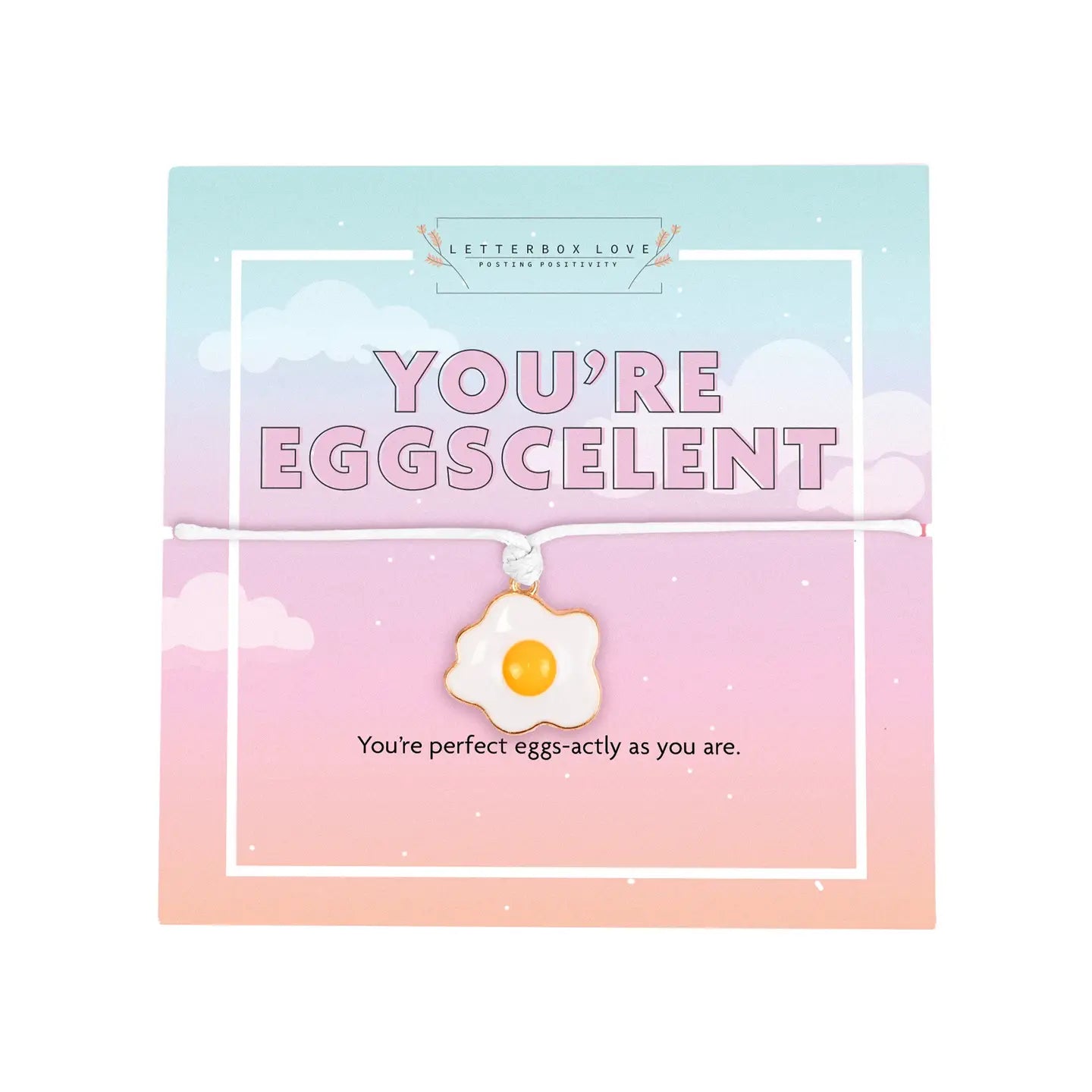 Eggs-Celent Fried Egg Fun Bracelet