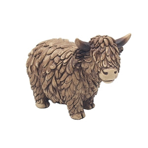 Medium Hughie Highland Cow 13cm