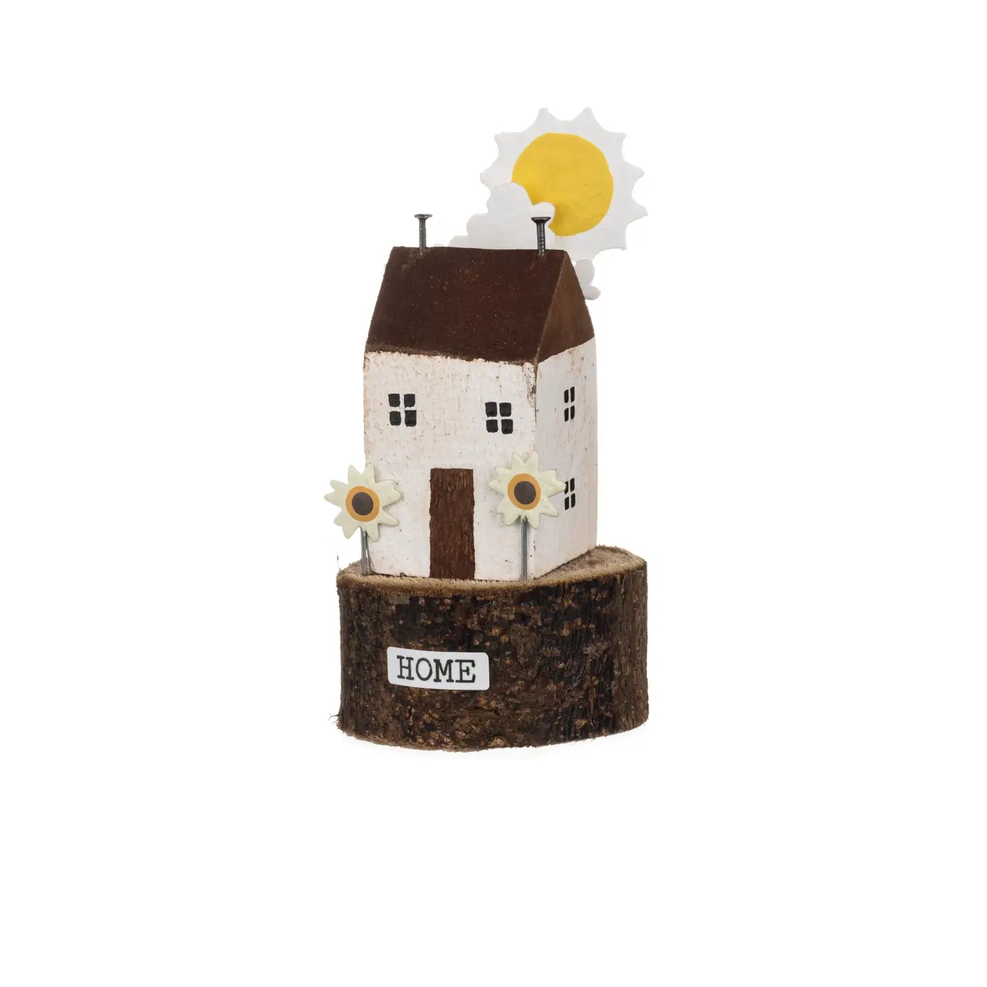 Home with Sunshine Wooden and tin decoration by Shoeless Joe