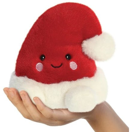 Santa hat palm pal
