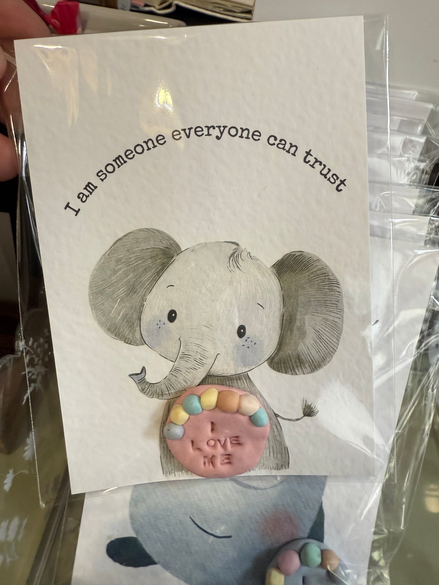 “I love me” A pocket hug with purpose