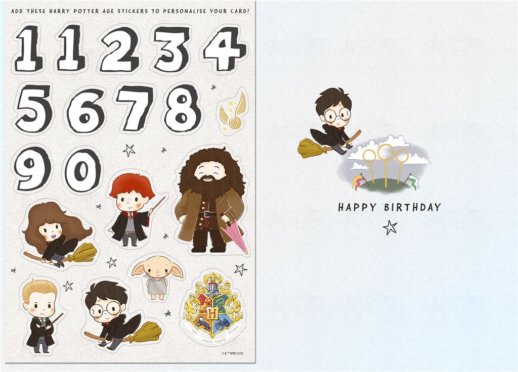Harry Potter™ Wizarding Birthday Card