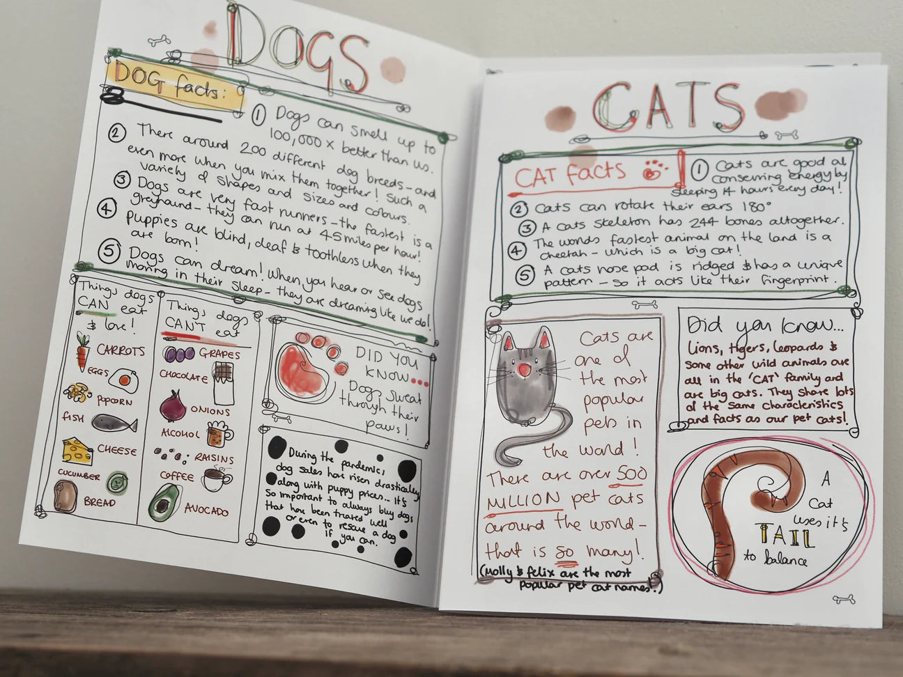 Paws Animal Magazine from Made by Leah