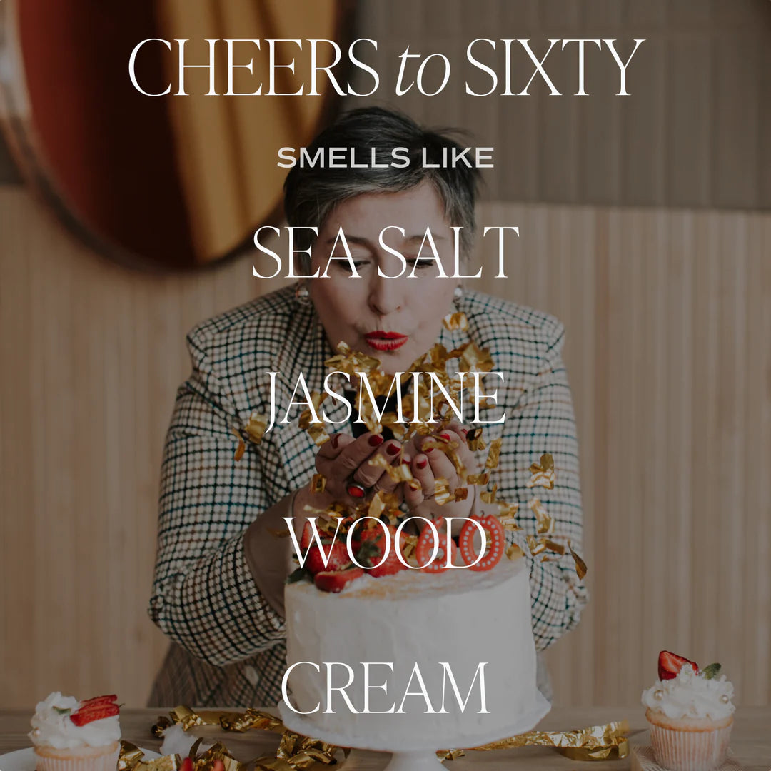 Cheers to sixty candle
