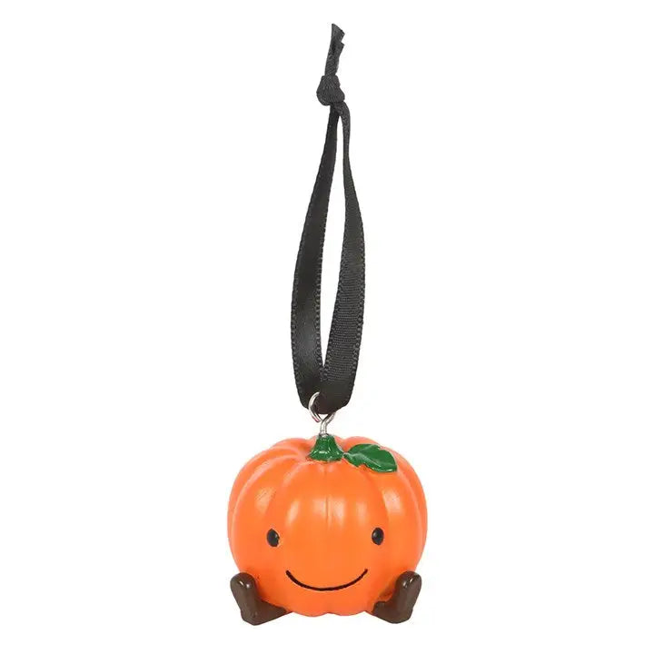 Cute Pumpkin Hanging Autumn and Fall Ornament