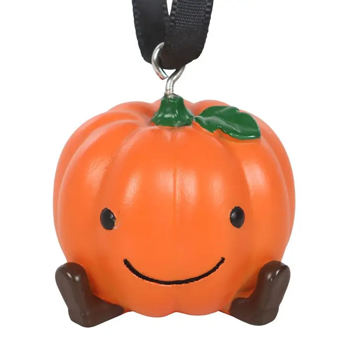 Cute Pumpkin Hanging Autumn and Fall Ornament