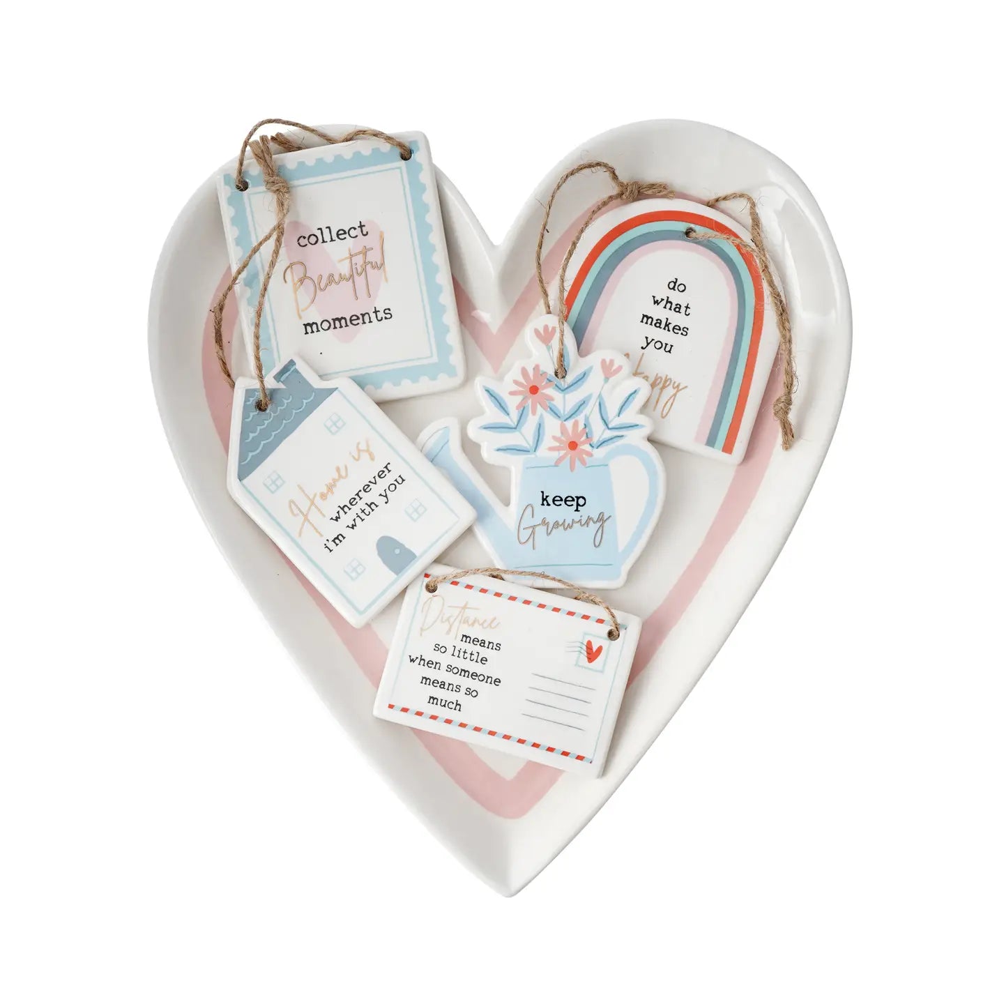 Just Smile ceramic hanging decoration
