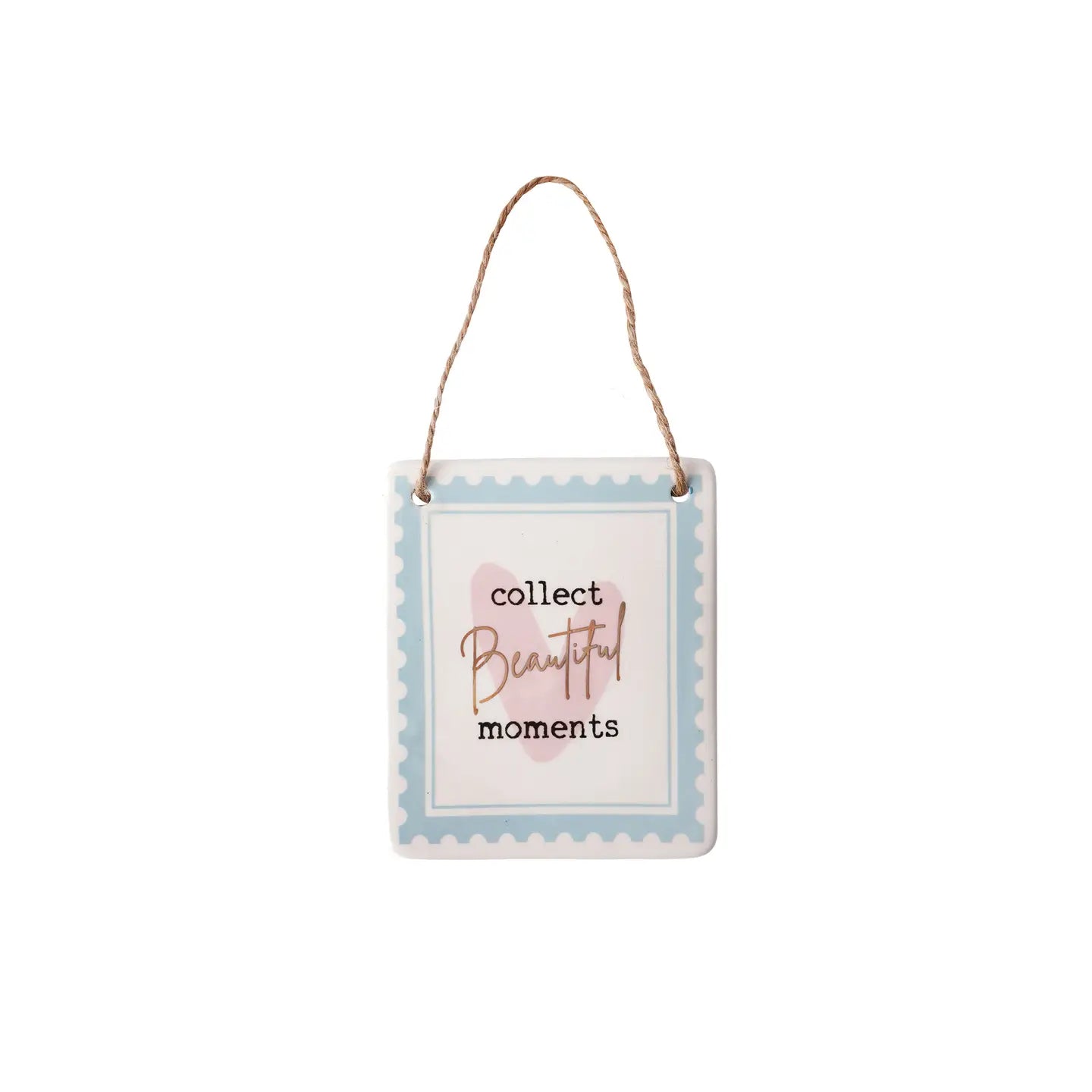 Just Smile ceramic hanging decoration